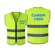 Cheap Hot Sale Road Safety Reflective Vest with Custom Logo Printing Reflecting Vest